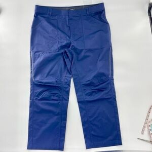 Oobe Work Casual Dress Pants Blue Straight Leg Uniform Unisex Pant 40/28